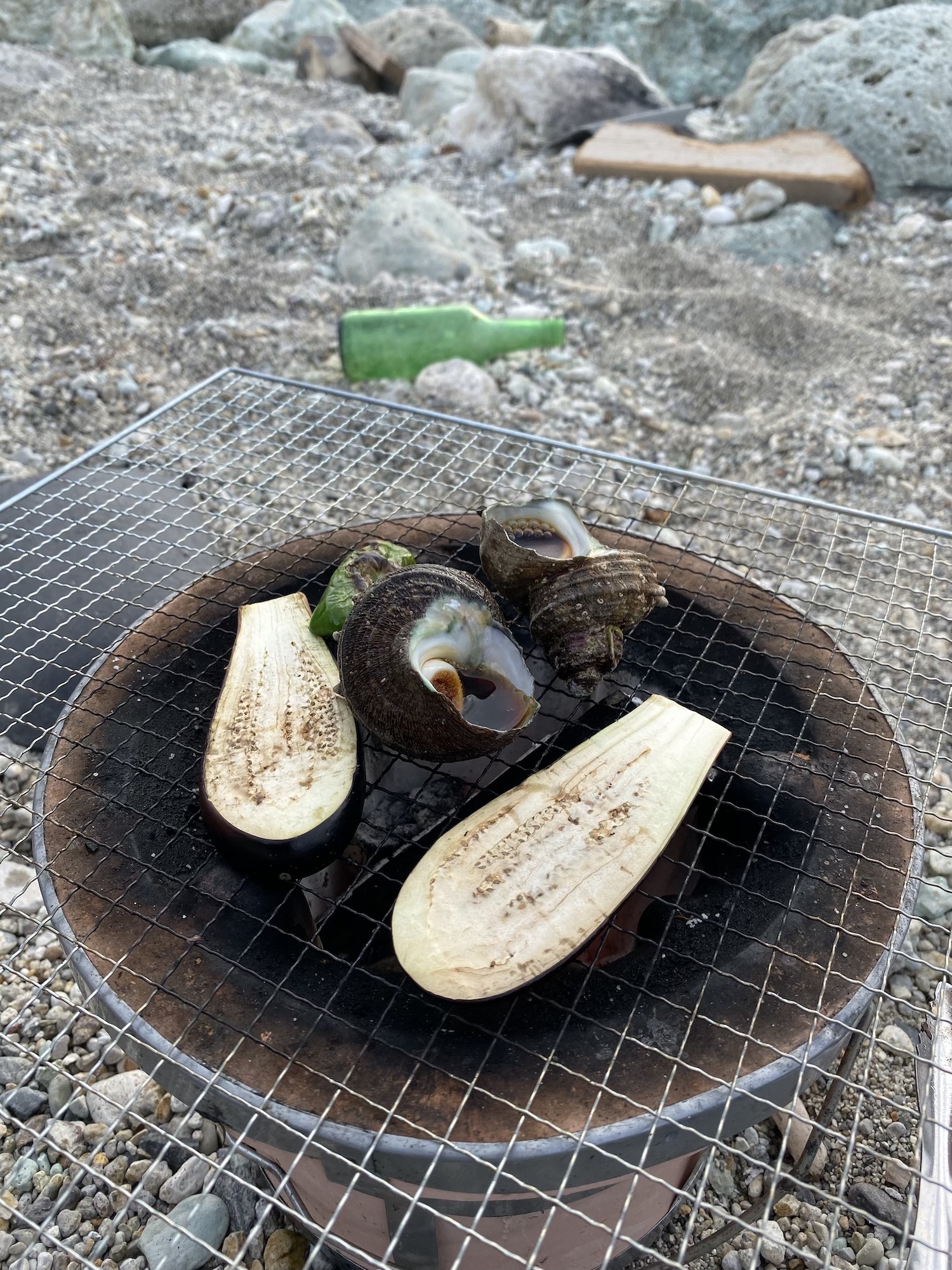 サザエと野菜