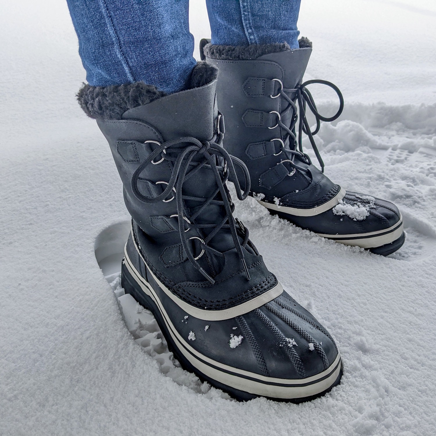 素敵な靴品質重視 機能的 【ソレル】SOREL カリブー 防寒スノーブーツ防水