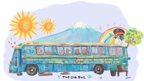 富士山の絶景を楽しめる沼津のチルアウトスペース「The Old Bus」。見捨てられたものに価値を見出す哲学とは？