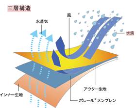 三層構造の解説イラスト