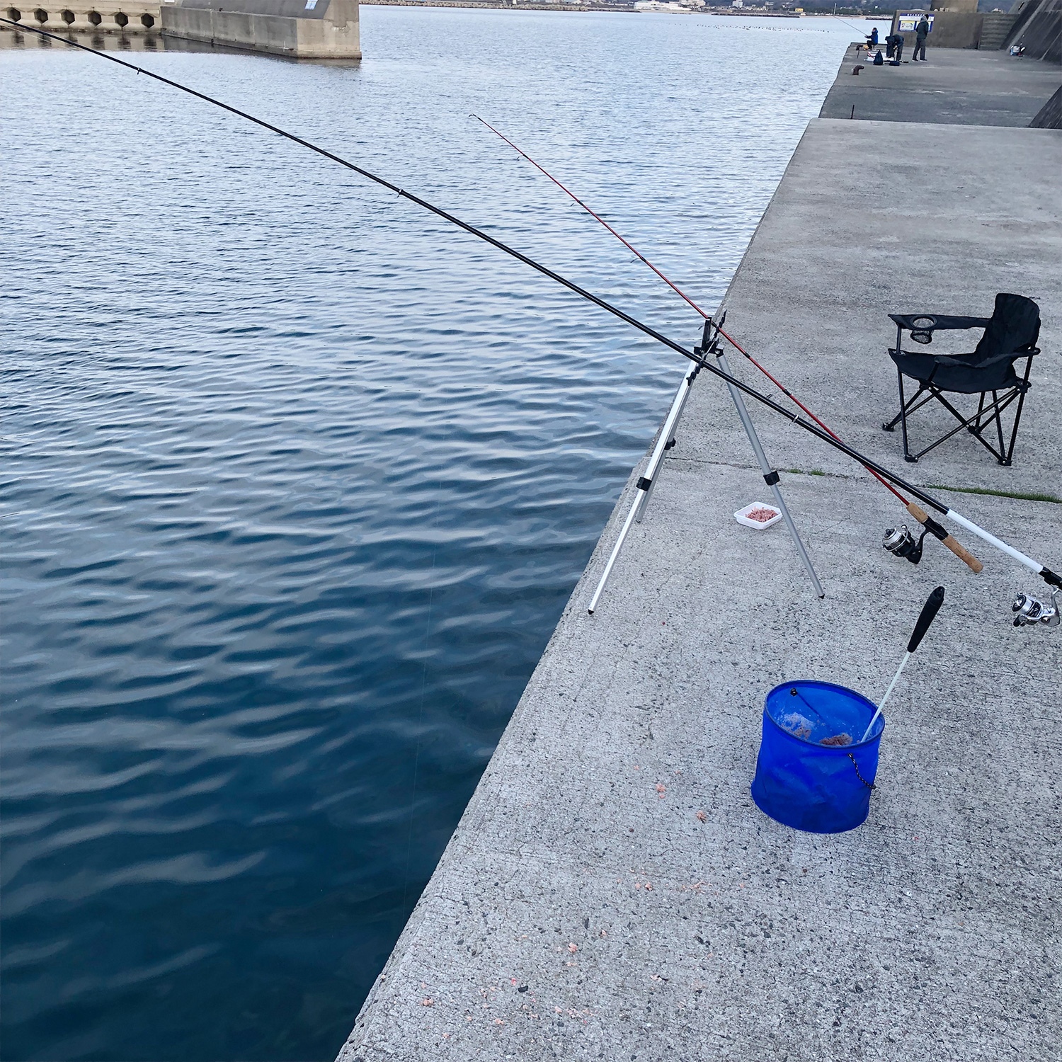 釣りの風景。