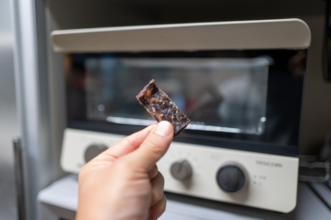 新しい調理家電でジャーキーを作った