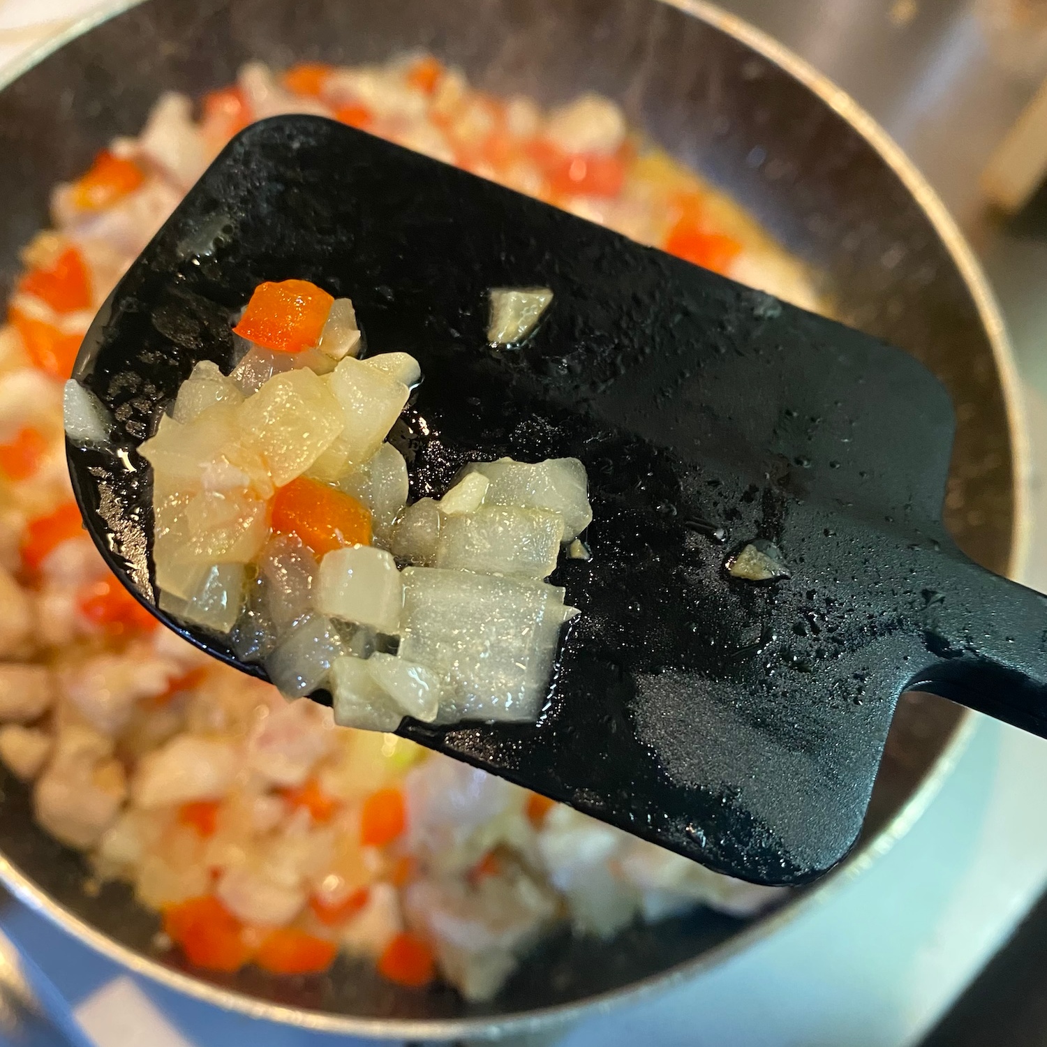 野菜と肉を炒めたもの