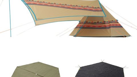 初キャンプ、初フェスに！見た目もカワイイLOGOSのテント「ナバホ Tepee300＆ブリッジヘキサタープセット-BB」