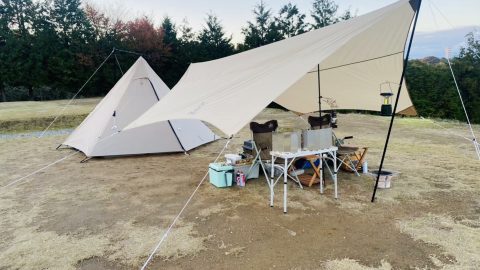 キャンプでタープは必要？メリットとタープの役割を持つテントについて解説