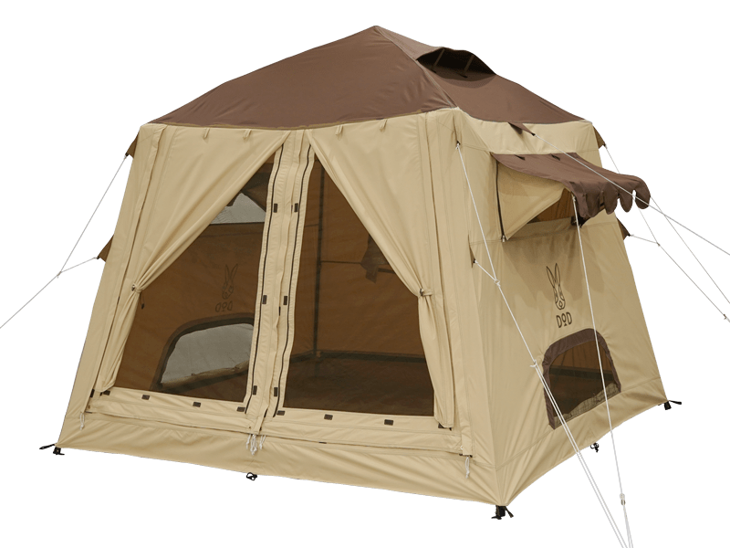 Snsで1万いいねを獲得した 注目のロッジ風テント テント Be Pal キャンプ アウトドア 自然派生活の情報源ビーパル