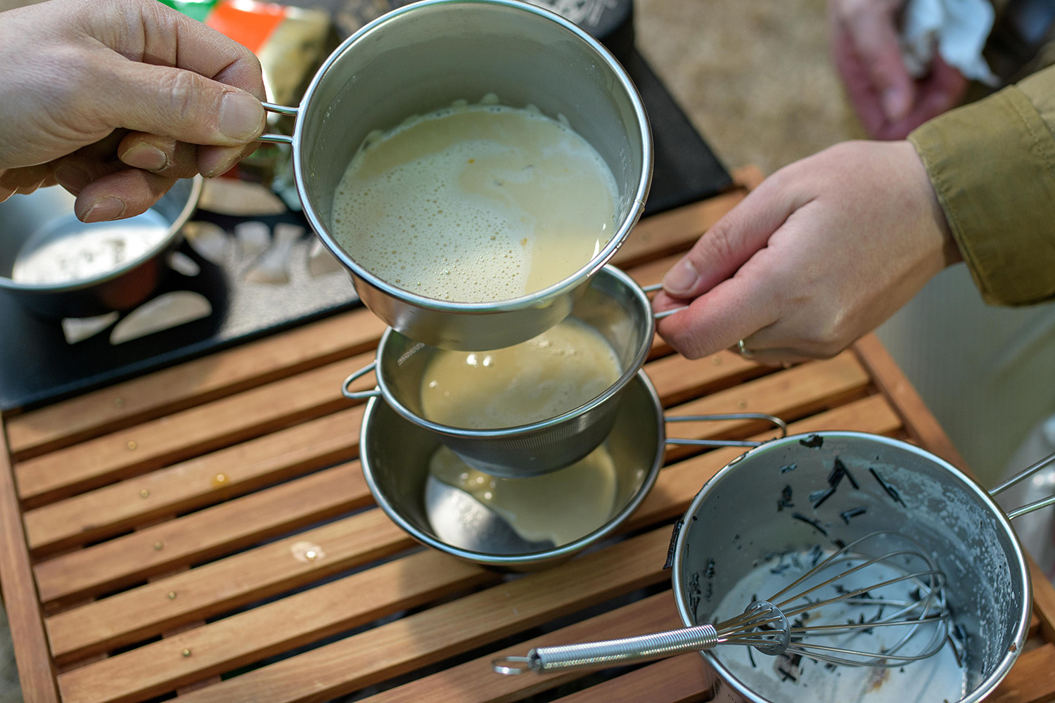 ほうじ茶を使ったプリン