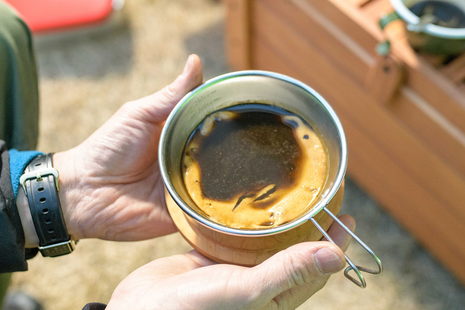 ほうじ茶を使ったプリン