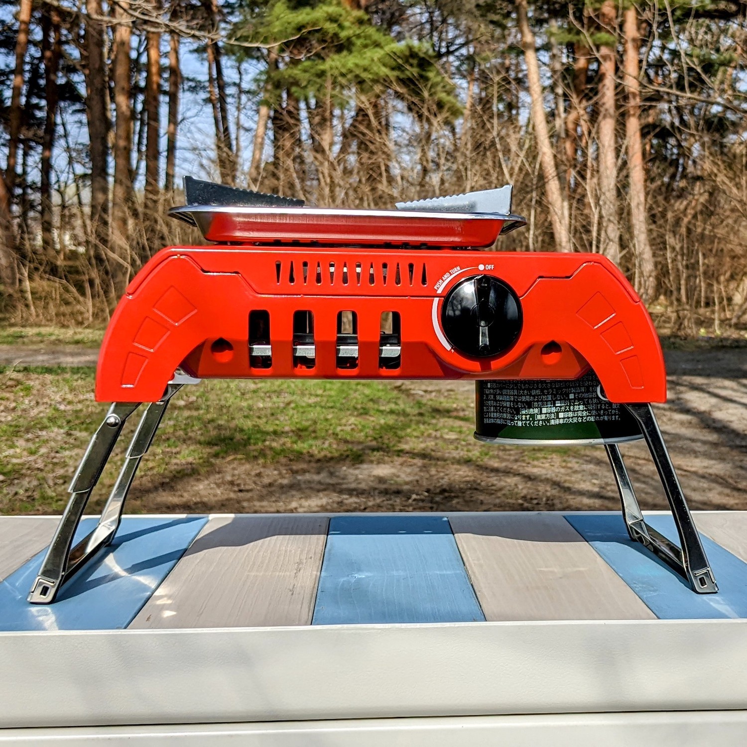 まるでロボット！あまりにオシャレなコールマン「シングルガス