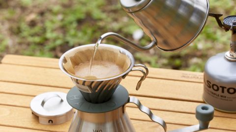 「ハリオ」からステンレスのコーヒー器具登場。『BE-PAL』だけのセットだよ！
