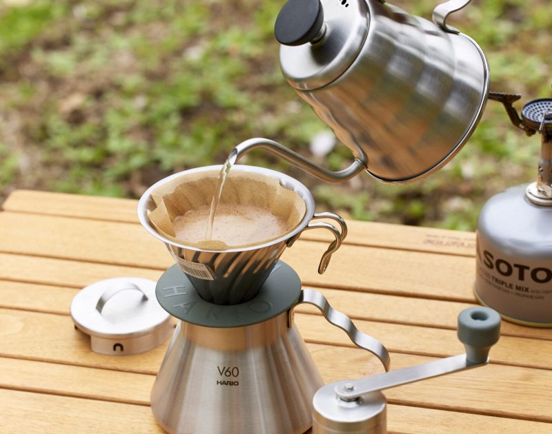 ハリオ」からステンレスのコーヒー器具登場。『BE-PAL』だけの