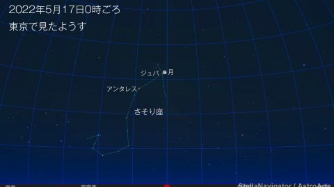 星食、金星食、惑星接近…５月後半も夜明け前の天体観測が楽しいぞ！