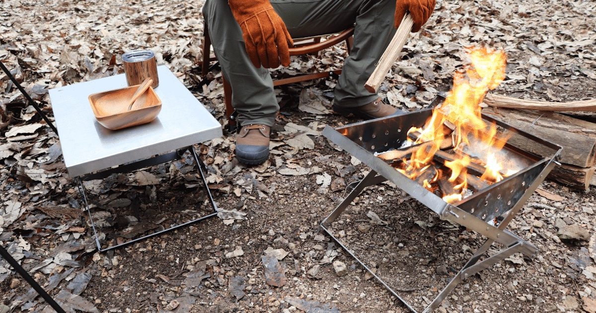 アルペン　焚き火台　ファイヤーピット 初心者にもオススメ！使い勝手に優れた「Alpen Outdoors」の