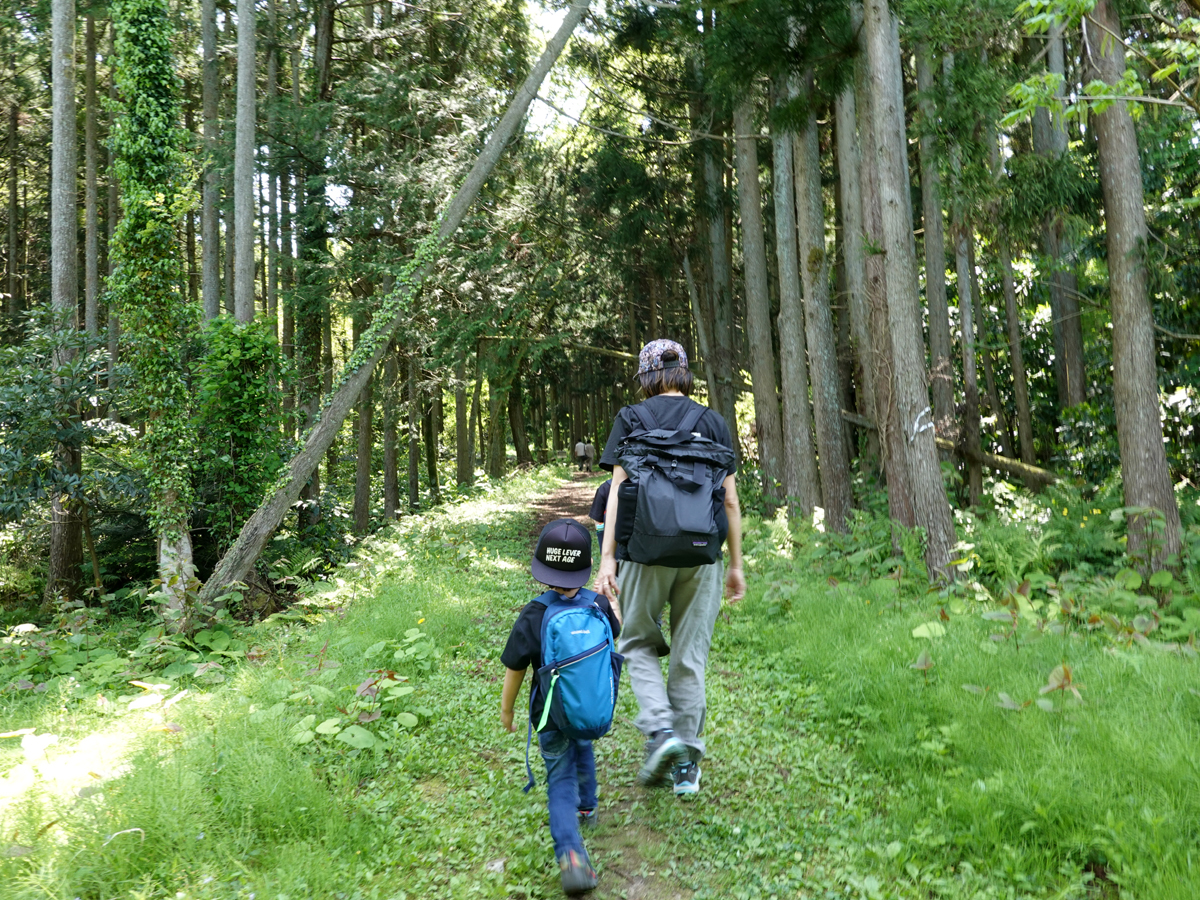 11時34分。だんだんと山道っぽくなってきた