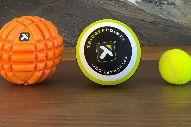 マッサージボールとテニスボールの比較