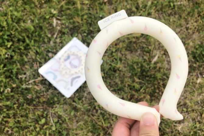 特許取得のおしゃれなネッククーラー「ICE RING」がキャンプに最適な６つの理由