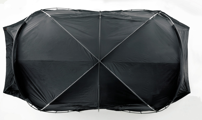 ZIZ TENT SHELTER BLACK｜ZIZ TENT SHELTER BLACK｜muraco ｜ muraco