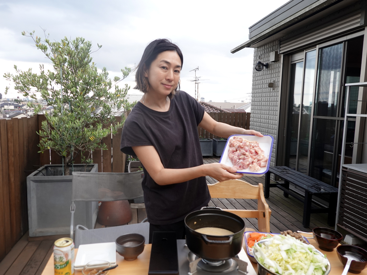 肉は多めに入れる