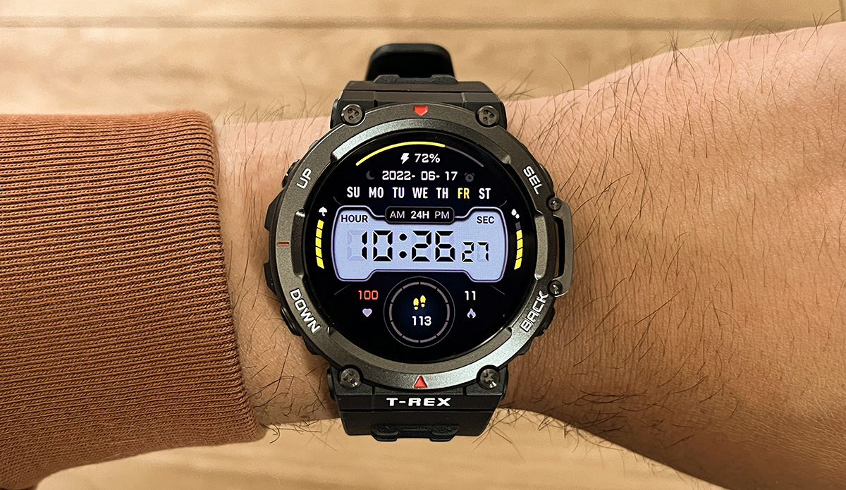 スマホ・タブレット・パソコンamazfit T-REX2 - www