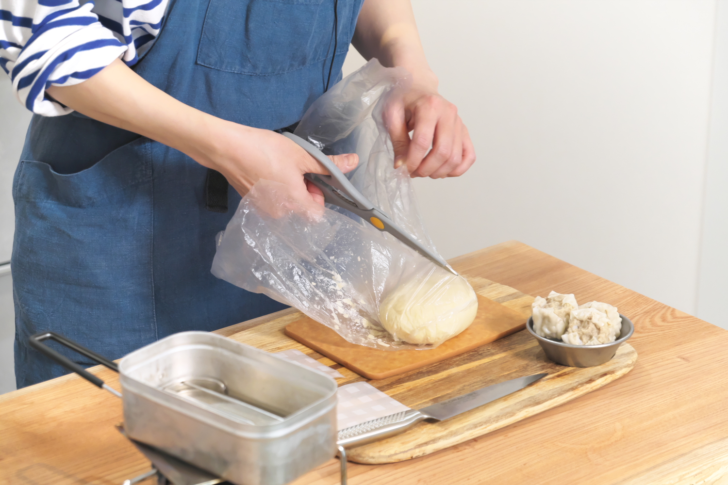 ホットケーキミックスで簡単肉まん