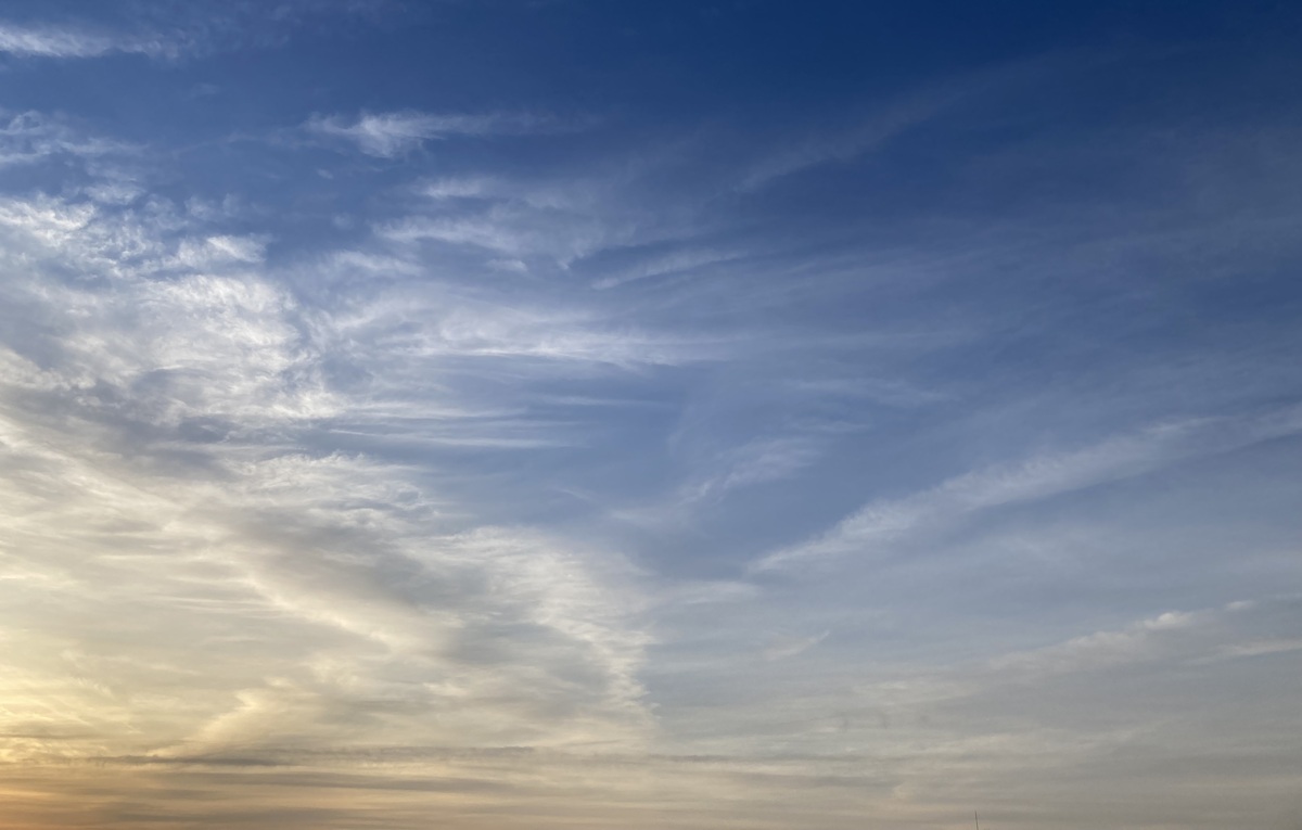 朝空の様子