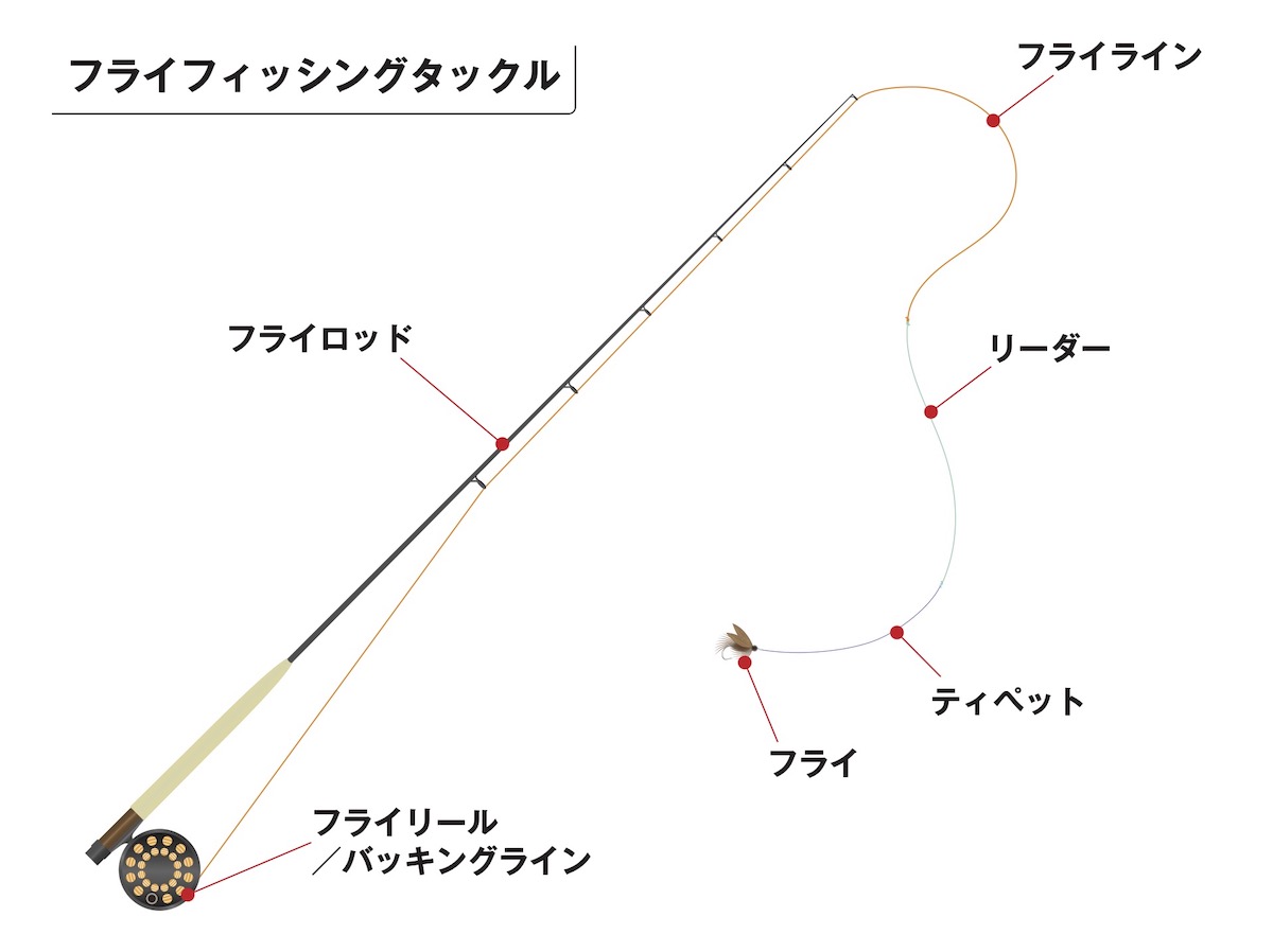 これさえそろればok フライフィッシング初心者に必要な道具とは 海 川 カヌー 釣り Be Pal キャンプ アウトドア 自然派生活の情報源ビーパル