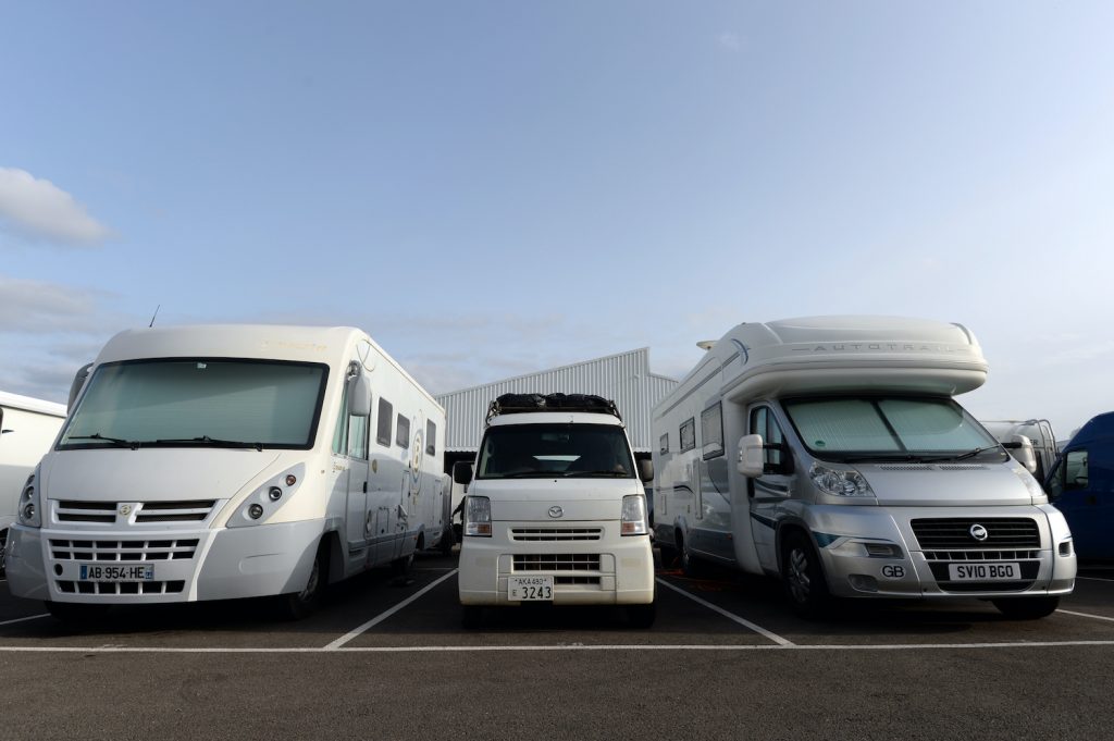 3台の車