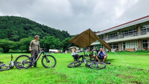 e-MTBを満喫するなら、大多喜でキャンプ＆ライドだ！