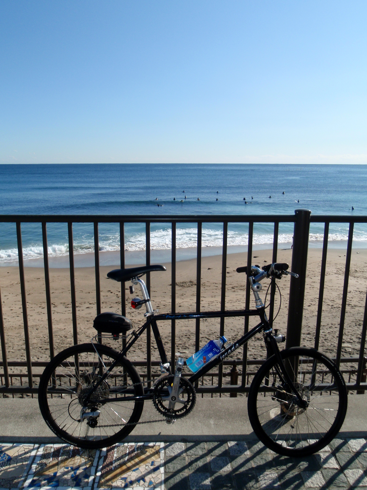 自転車で出かけたときの「部原（へばら）海岸」