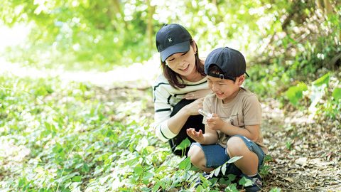 親子で「野草あそび」やってみない？野草ピザにして食べてもおいしいぞ！