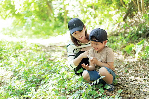 親子で「野草あそび」やってみない？野草ピザにして食べてもおいしいぞ！