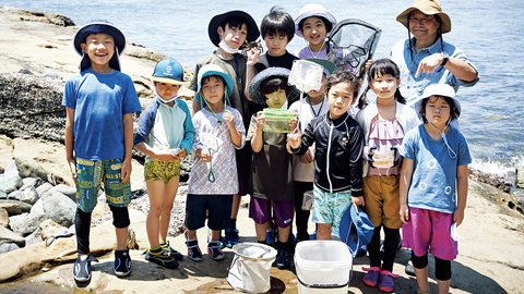 磯の不思議な生き物に会いにいこう！ 暑い夏休みは親子で海遊びのすすめ