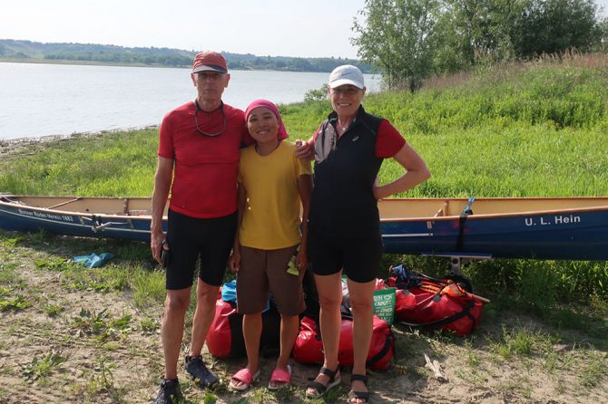 ドナウ川で出会ったフリッツ夫妻