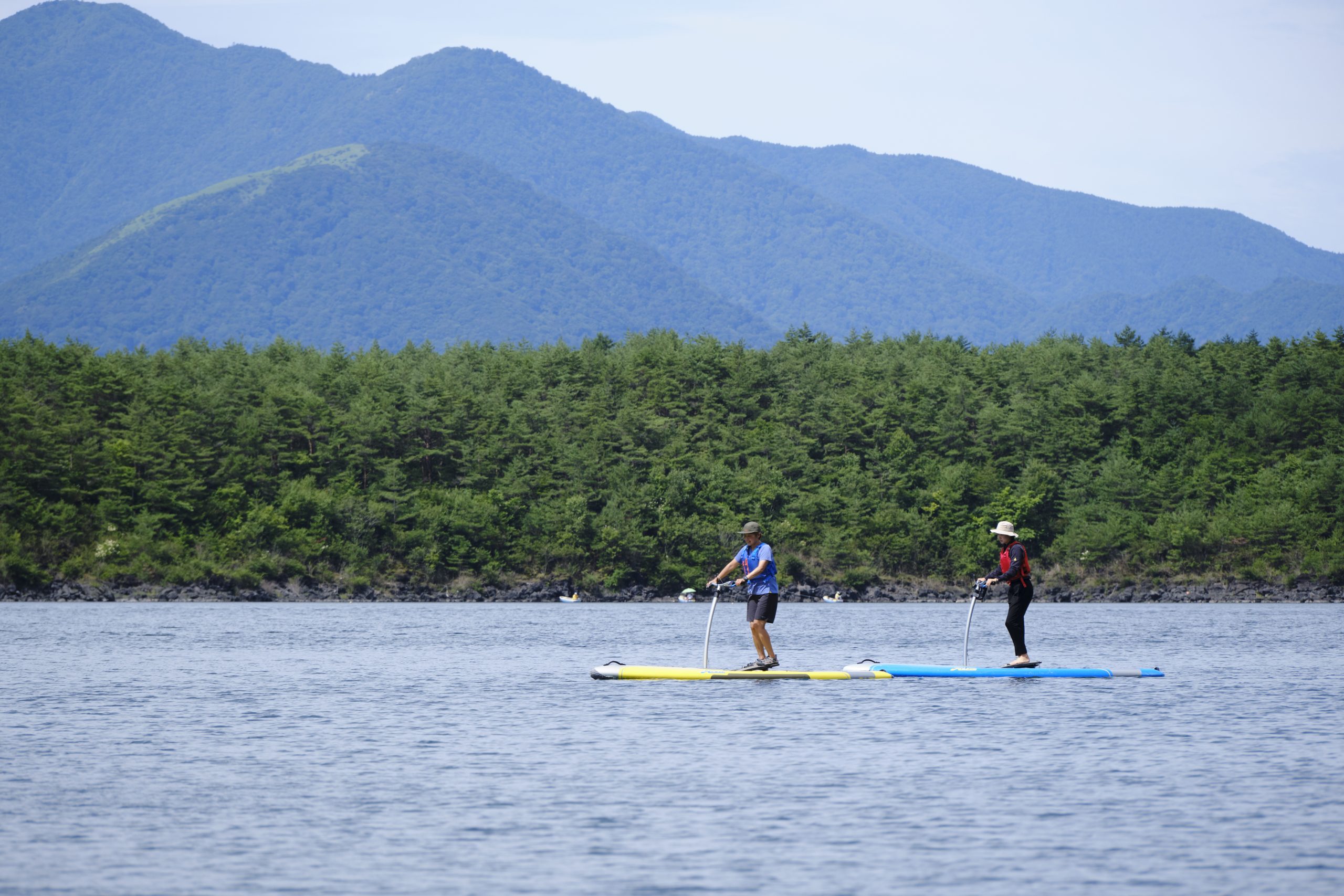 西湖でホビーサップ体験