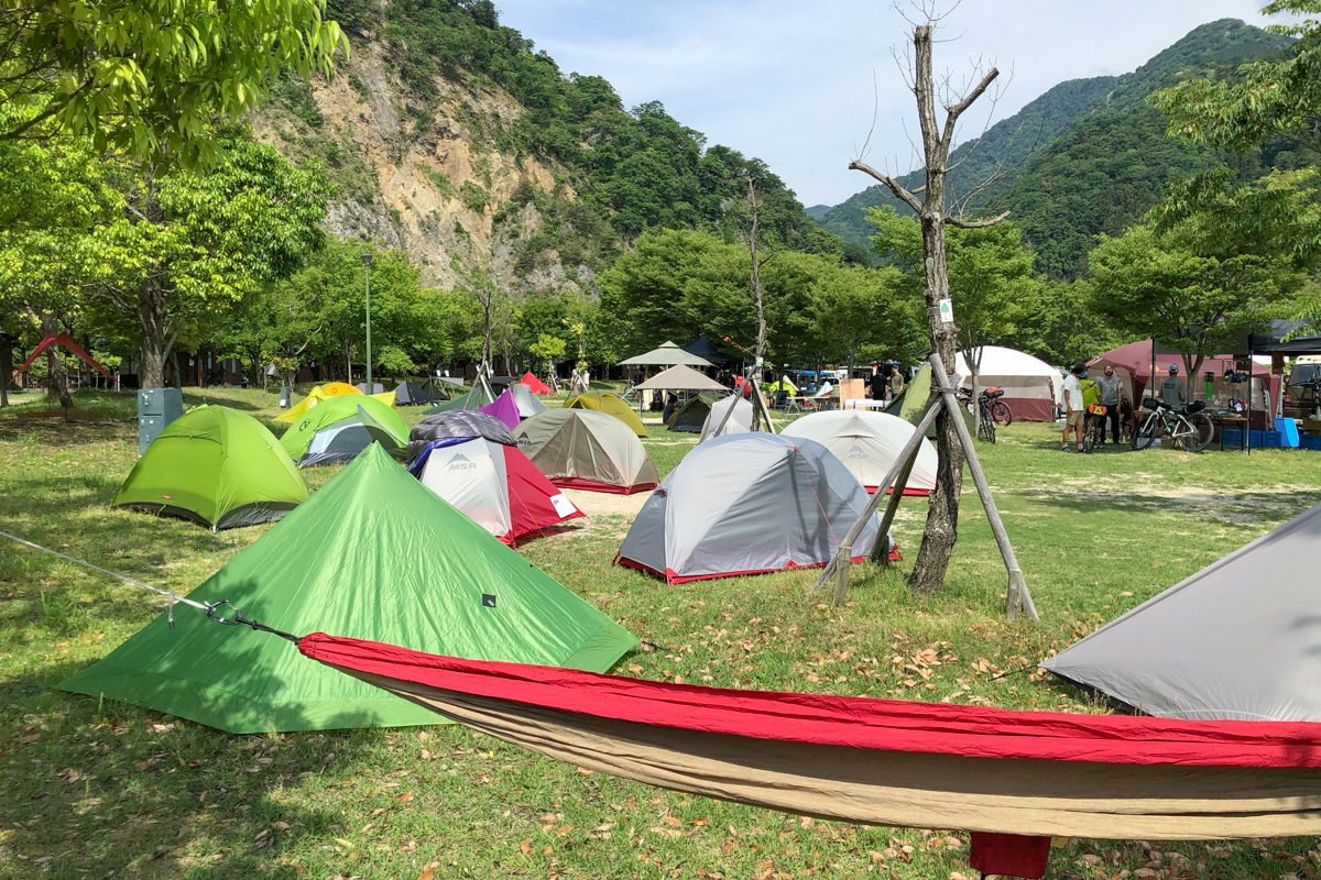 憧れのテントが並んだ2019年の会場