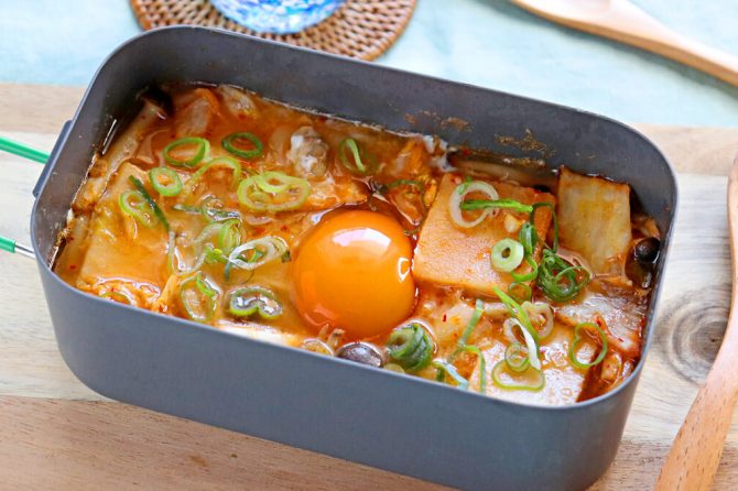 高野豆腐のスンドゥブ