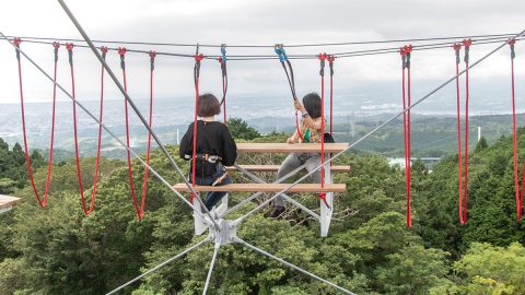 絶景とアスレチックを楽しむ！「ドラゴンキャッスル」オープン