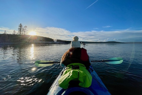 イエローストーン湖