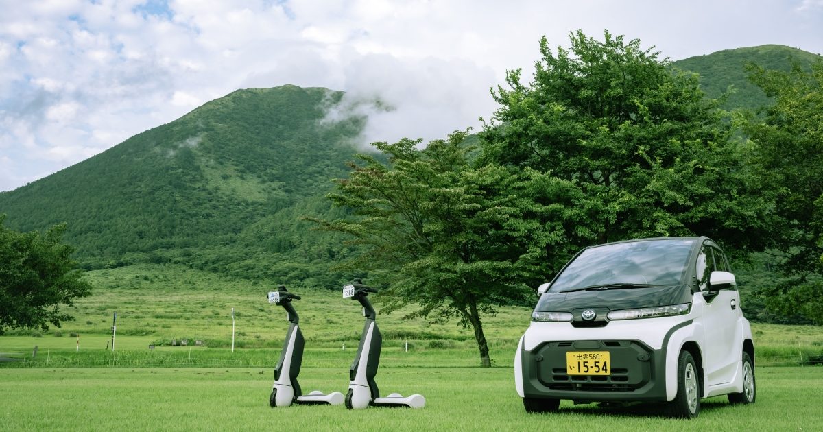 トヨタの次世代モビリティで遊べるグランピング施設が期間限定で