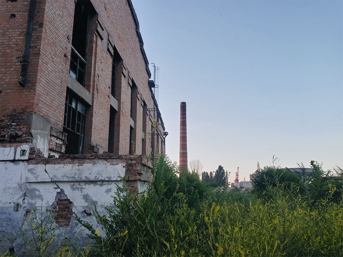ルーマニア某所の大規模な廃工場