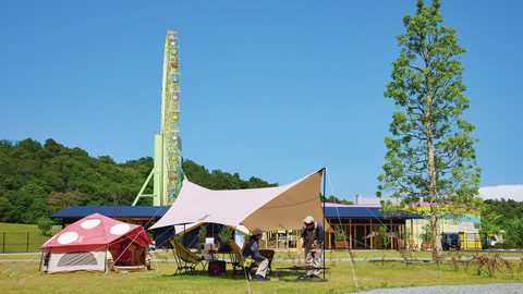 アミューズメント施設とセットで体験可能！子供の遊び場があるキャンプ場2選