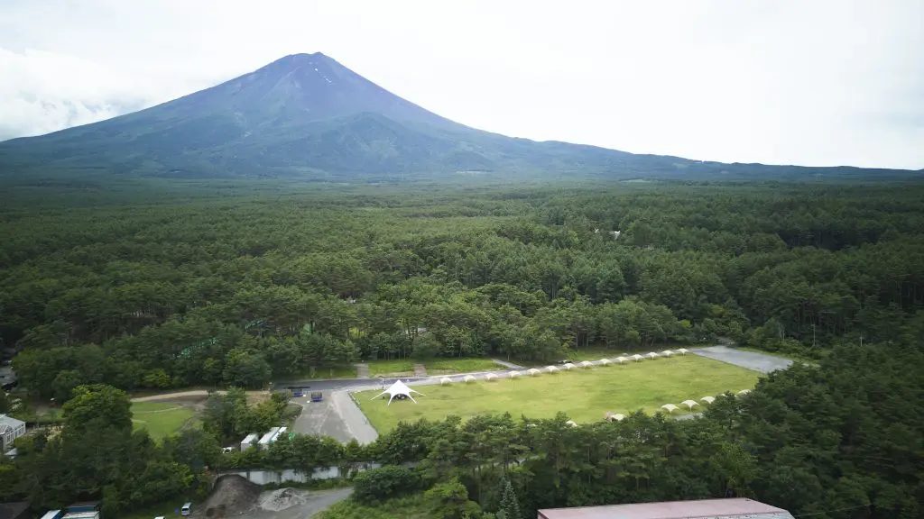 富士山が見えるキャンプ場