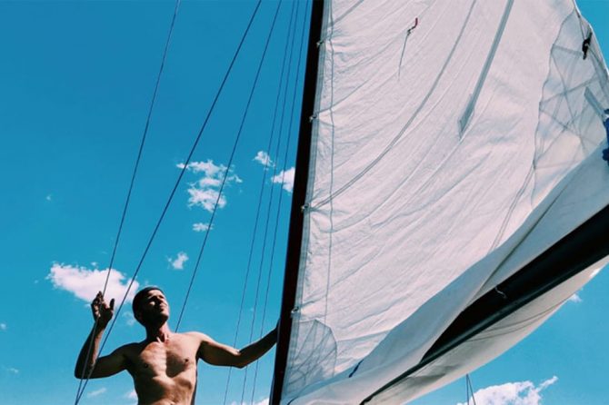 ブルガリアで出会ったヨット「モルダグ号」とヤンさん