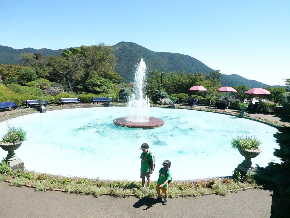 日本初の「フランス式整型庭園」