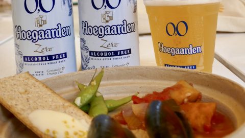 人気の白ビール「ヒューガルデン」にノンアルコールが登場。渋谷キャストで秋季限定のビアガーデン開催中！