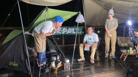 BE-PALインスタライブで披露！スーパーサイズ・ミ―岡田さんのソロキャン料理