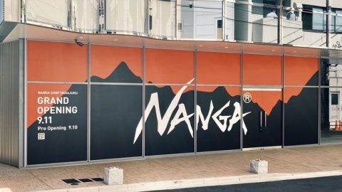 0度C以下が体感できる冷凍庫を常設！東京・原宿にNANGA初の旗艦店「NANGA SHOP HARAJUKU」がオープン