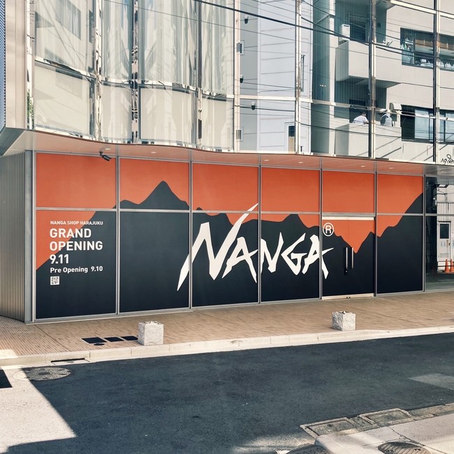 「 NANGA SHOP HARAJUKU 」外観