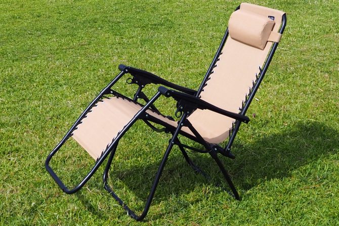 アウトドアチェア、リクライニングチェア