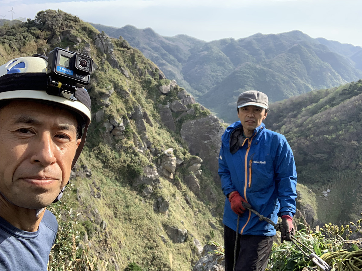 山野井さんと監督のツーショット